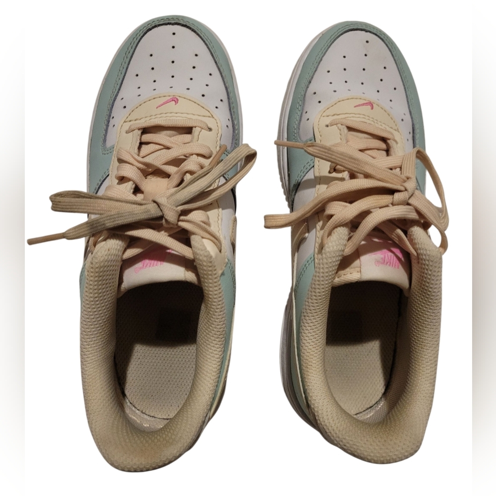 Girls NIKE AIR FORCE 1 LOW Ice/Guava Size 5Y - Picture 5 of 11